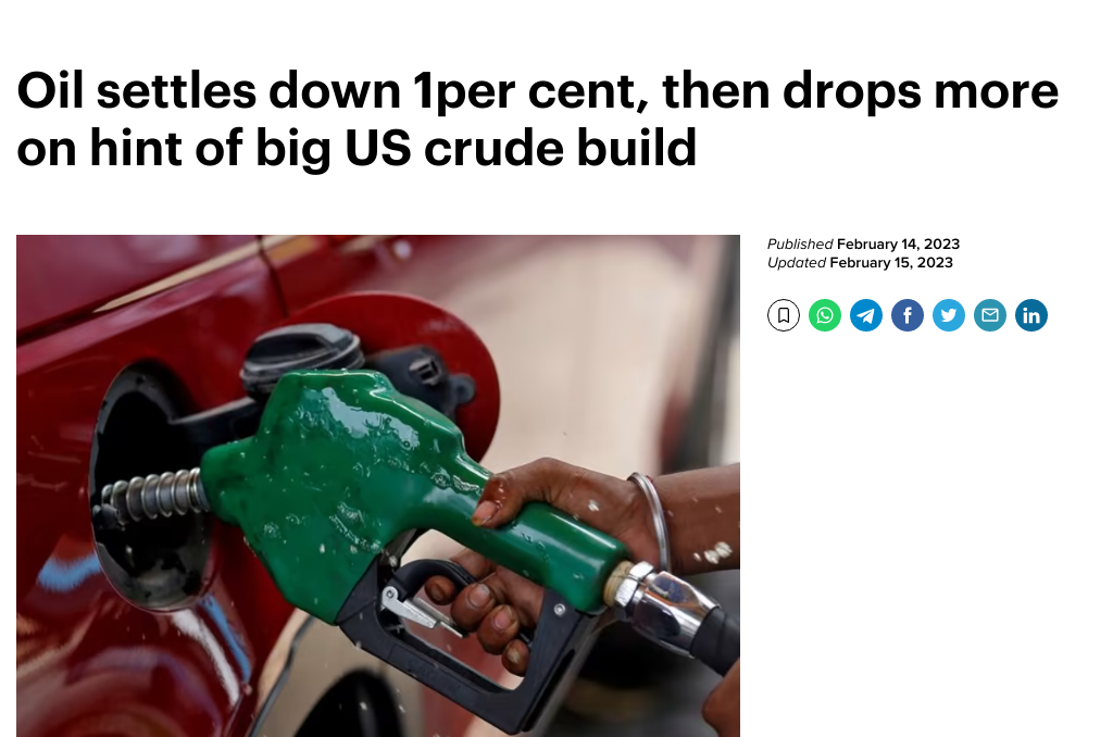 Oil Prices Drop as US Announces SPR Sale, IEA Reports $4 Trillion Profits