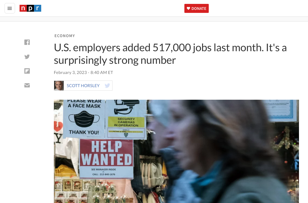 U.S. Job Market Defies Expectations with Biggest Increase Since July 2022