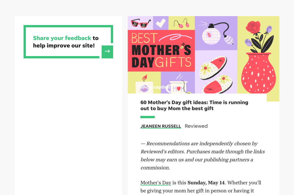 Last-Minute Mother’s Day Gift Ideas: Shop Online at Amazon for Unique and Thoughtful Presents